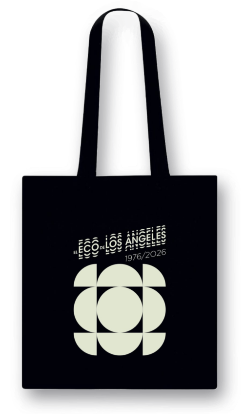Tote bag exclusiva de regalo El Eco de los Ángeles 1976/2026